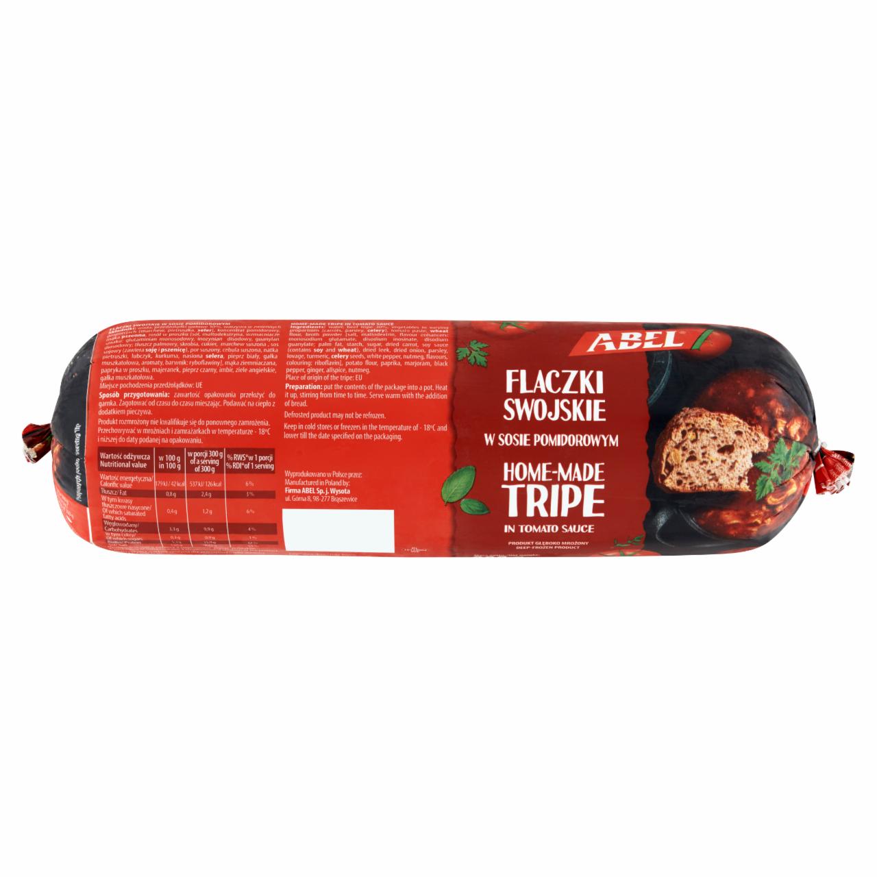 Zdjęcia - Abel Flaczki swojskie w sosie pomidorowym 900 g