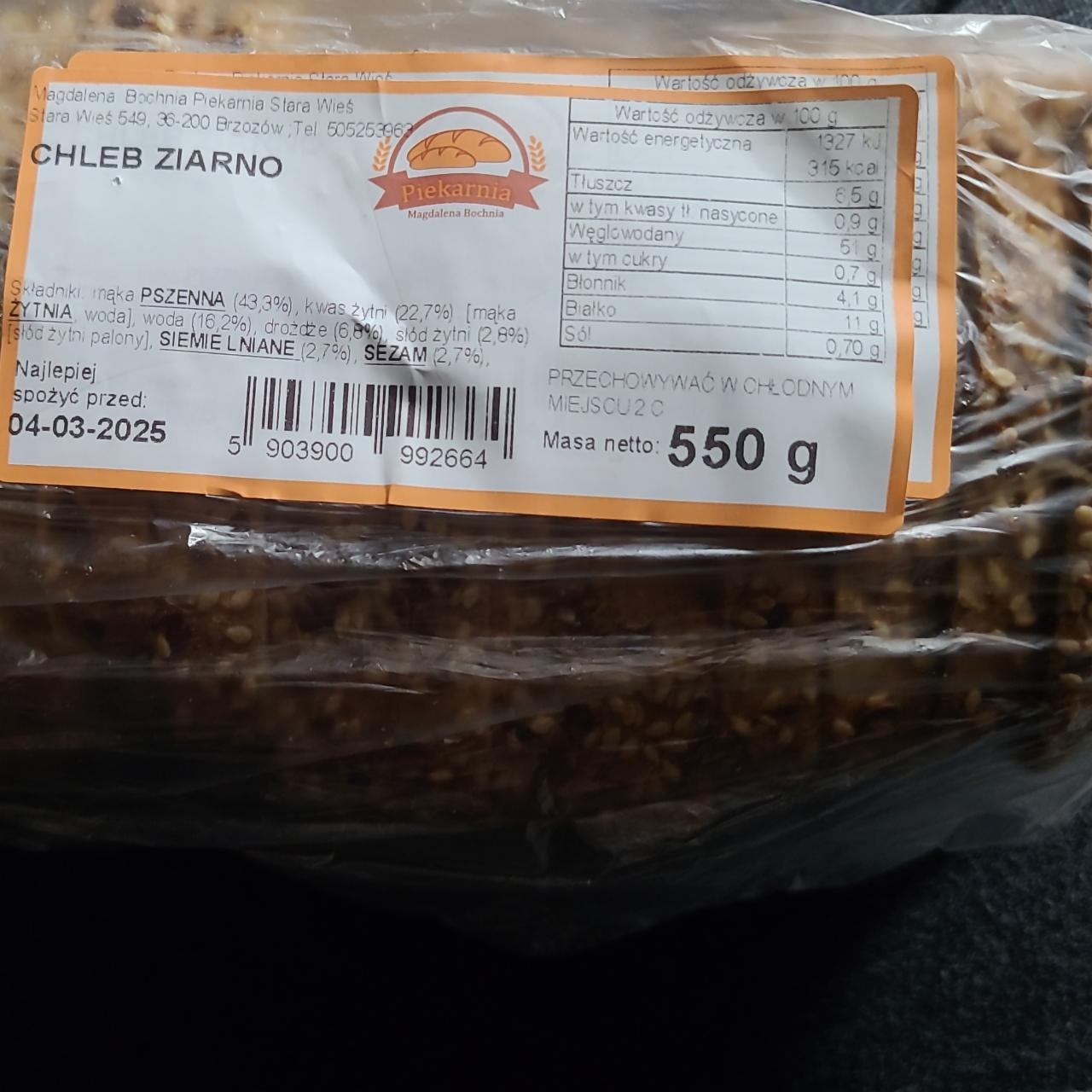 Zdjęcia - Chleb ziarno Piekarnia Magdalena Bochnia