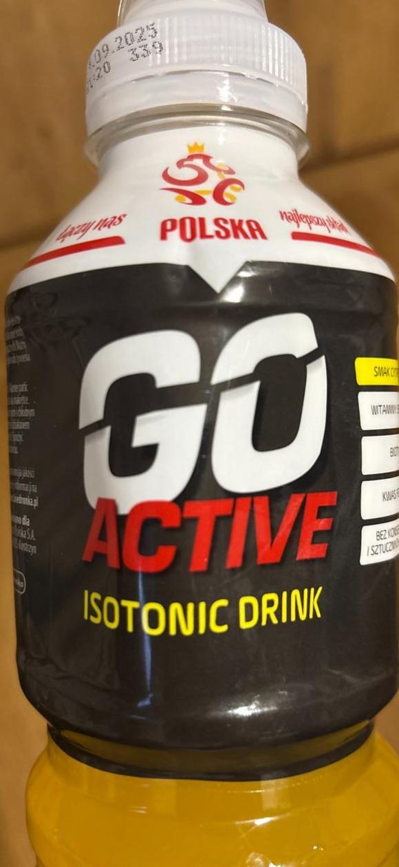 Zdjęcia - Isotonic drink o smaku cytrynowym Go Active