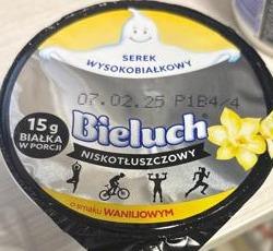 Zdjęcia - Serek wysokobiałkowy niskotłuszczowy waniliowy Bieluch
