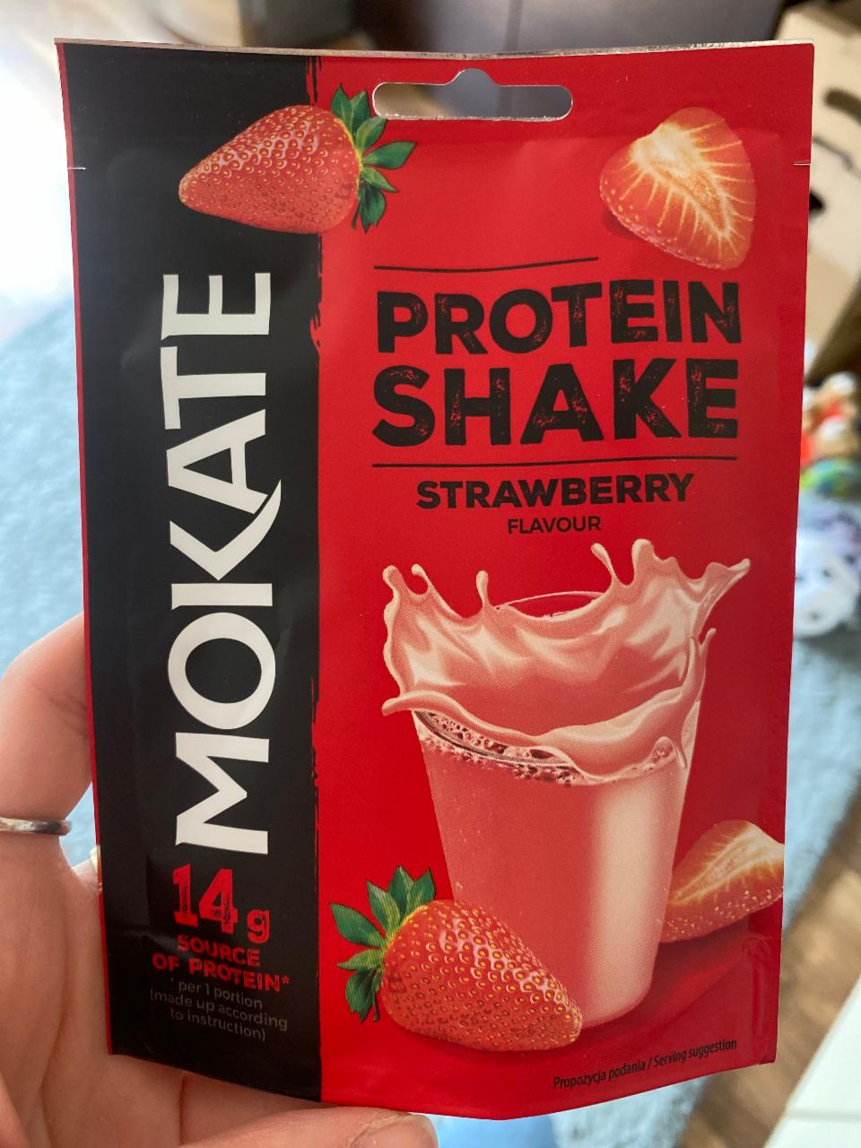 Zdjęcia - Protein shake strawberry Mokate