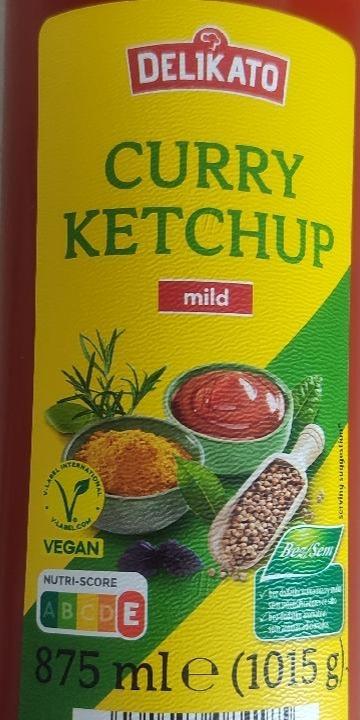 Zdjęcia - Curry ketchup mild Delikato