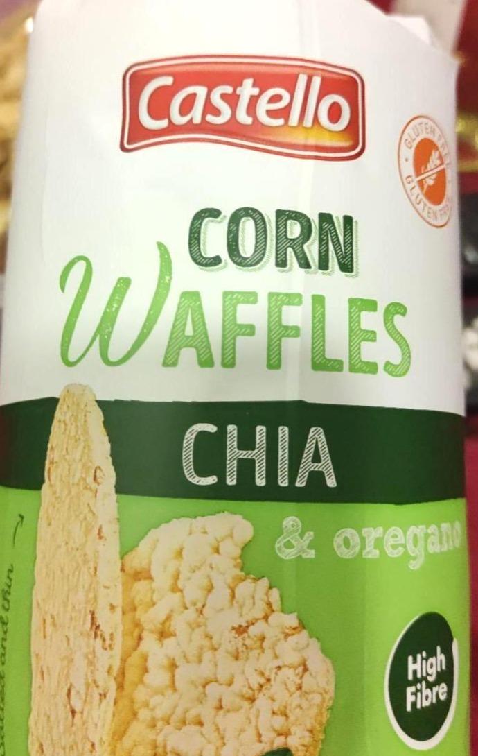 Zdjęcia - Corn waffles chia & oregano Castello