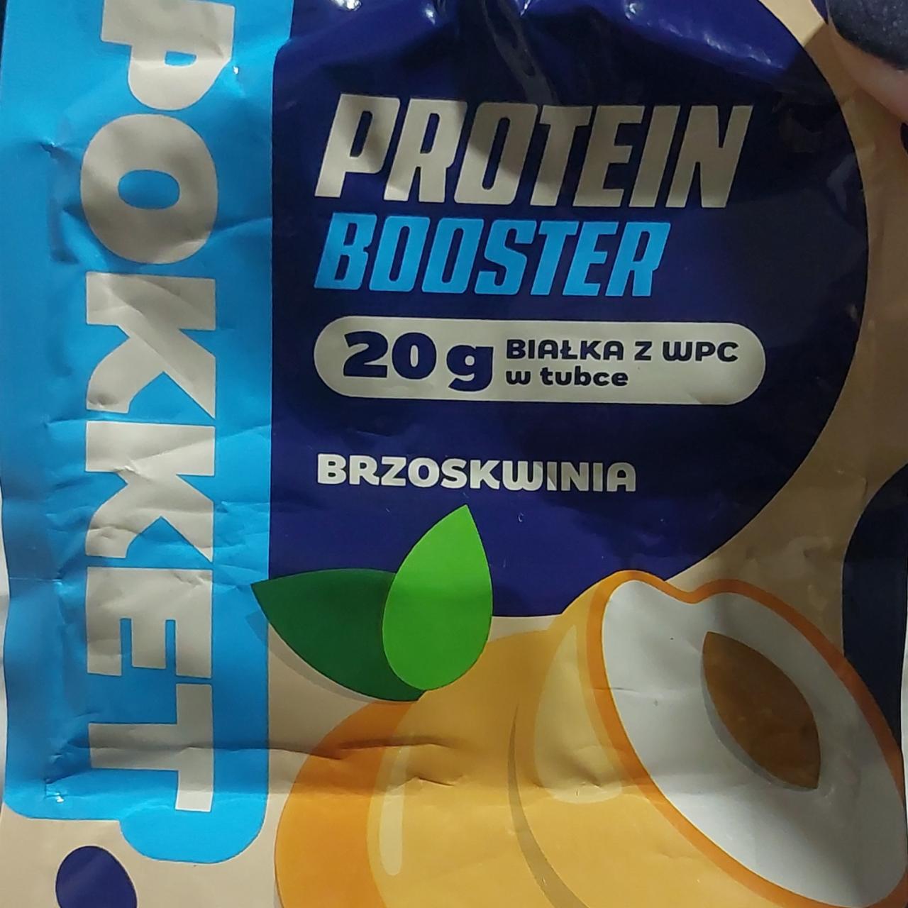 Zdjęcia - Protein booster brzoskwinia Pokket