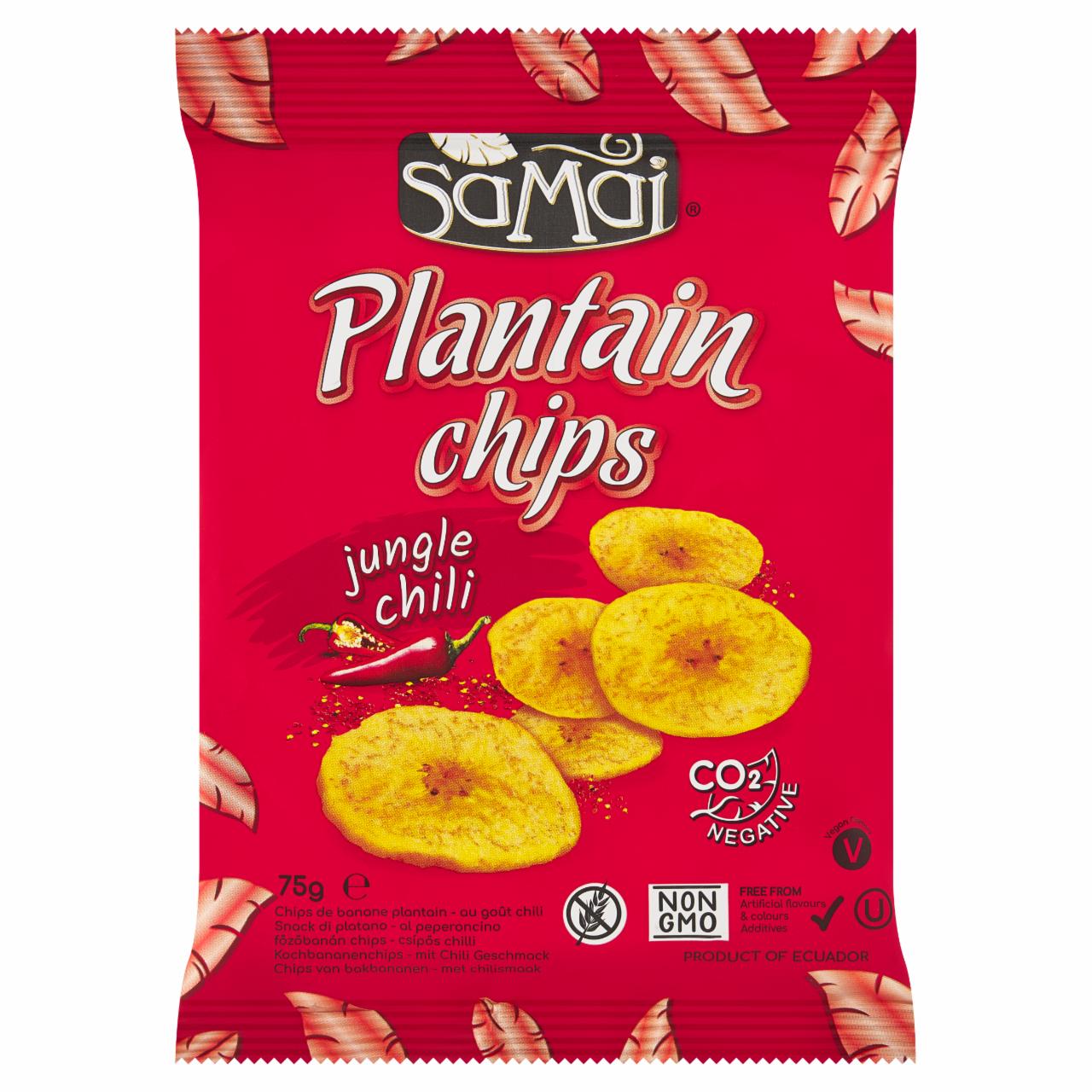 Zdjęcia - Samai Chipsy z zielonych bananów z chili 75 g