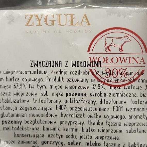 Zdjęcia - Kiłbasa zwyczajna z wołowiną Zyguła