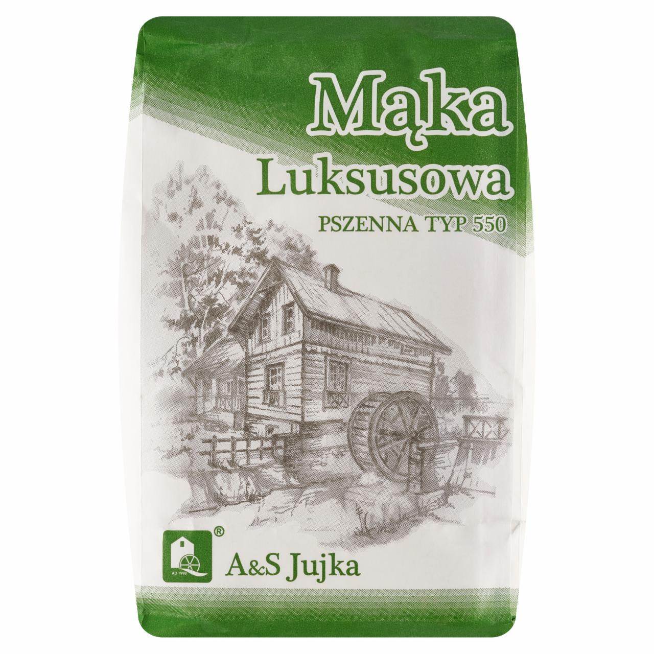 Zdjęcia - A&S Jujka Mąka luksusowa pszenna typ 550 1 kg