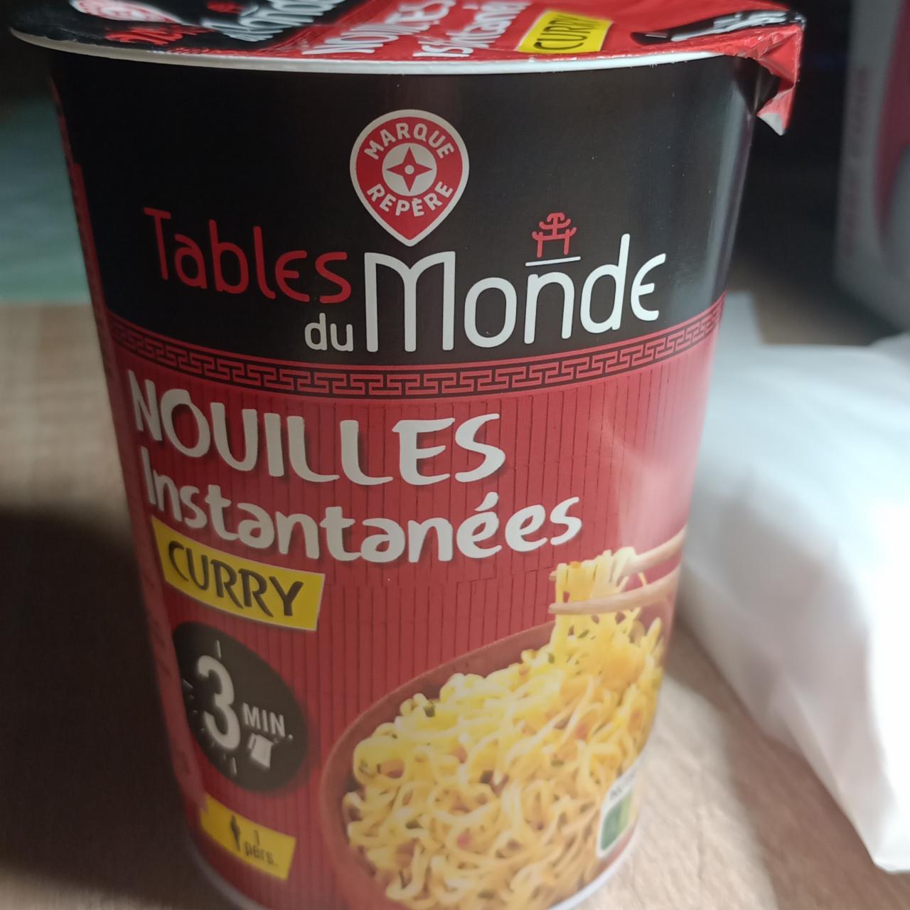 Zdjęcia - Tables du monde nouilles instantanees curry Marque Repere