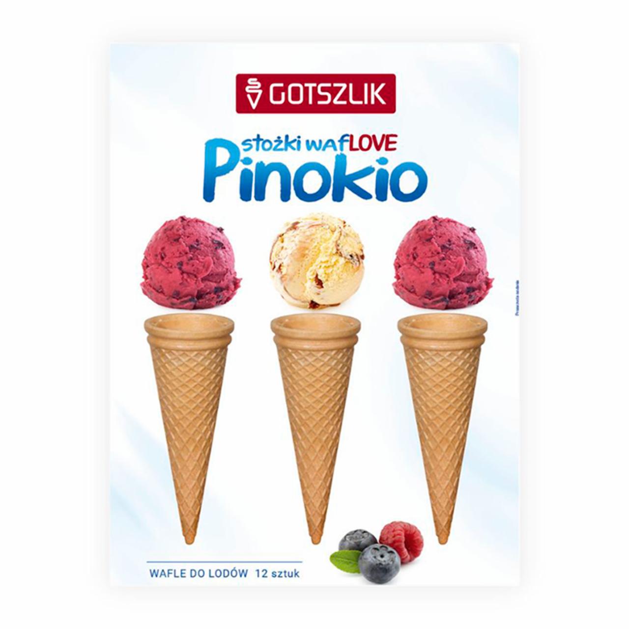 Zdjęcia - Stożki waflowe Pinokio 62 g (12 sztuk)