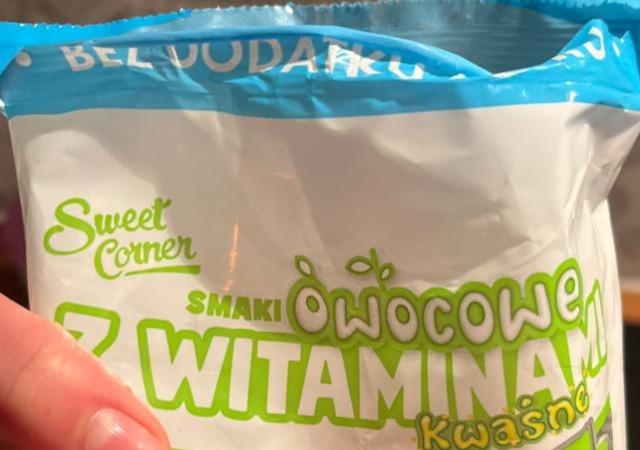 Zdjęcia - Żelki bez cukru owocowe kwaśne Sweet Corner