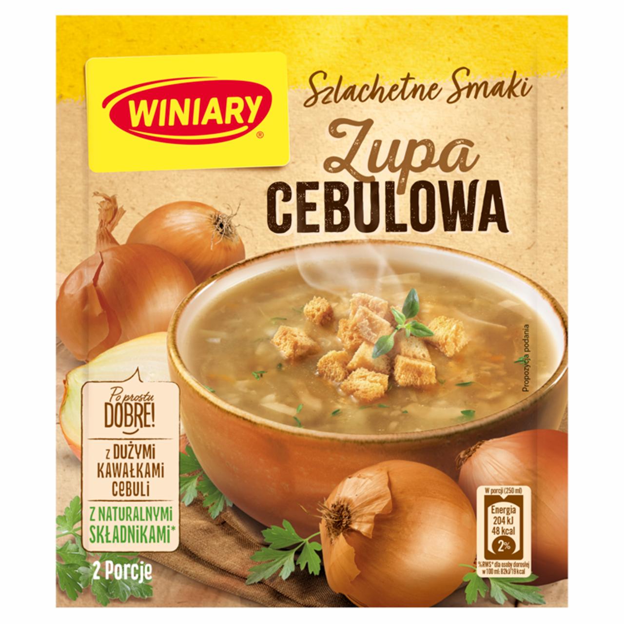 Zdjęcia - Winiary Szlachetne Smaki Zupa cebulowa 31 g