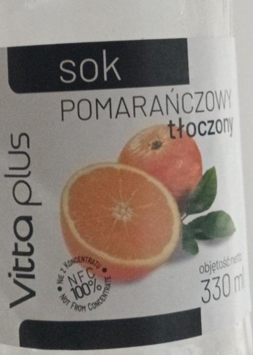 Zdjęcia - Sok pomarańczowy tłoczony Vitta plus