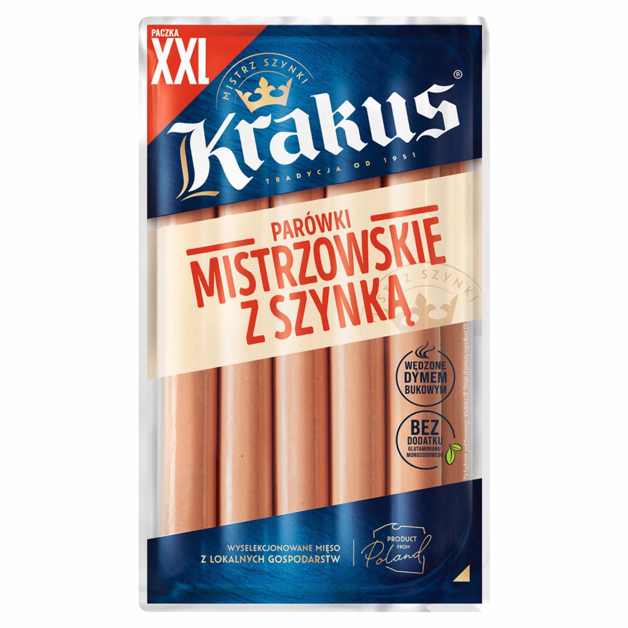 Zdjęcia - Krakus Parówki mistrzowskie z szynką 440 g