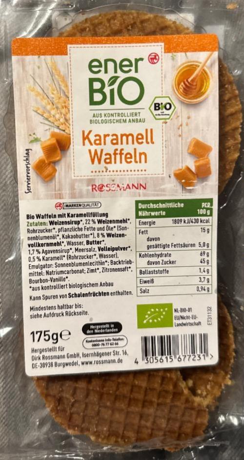 Zdjęcia - Karamell waffeln EnerBio