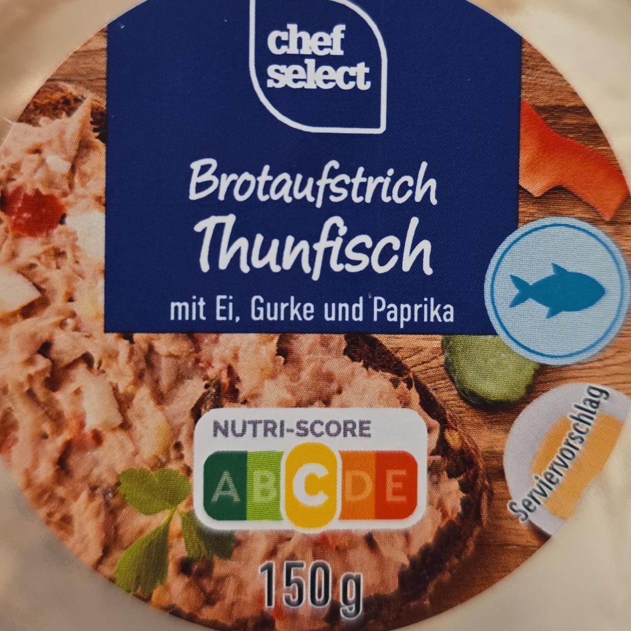 Zdjęcia - Brotaufstrich thunfisch Chef Select
