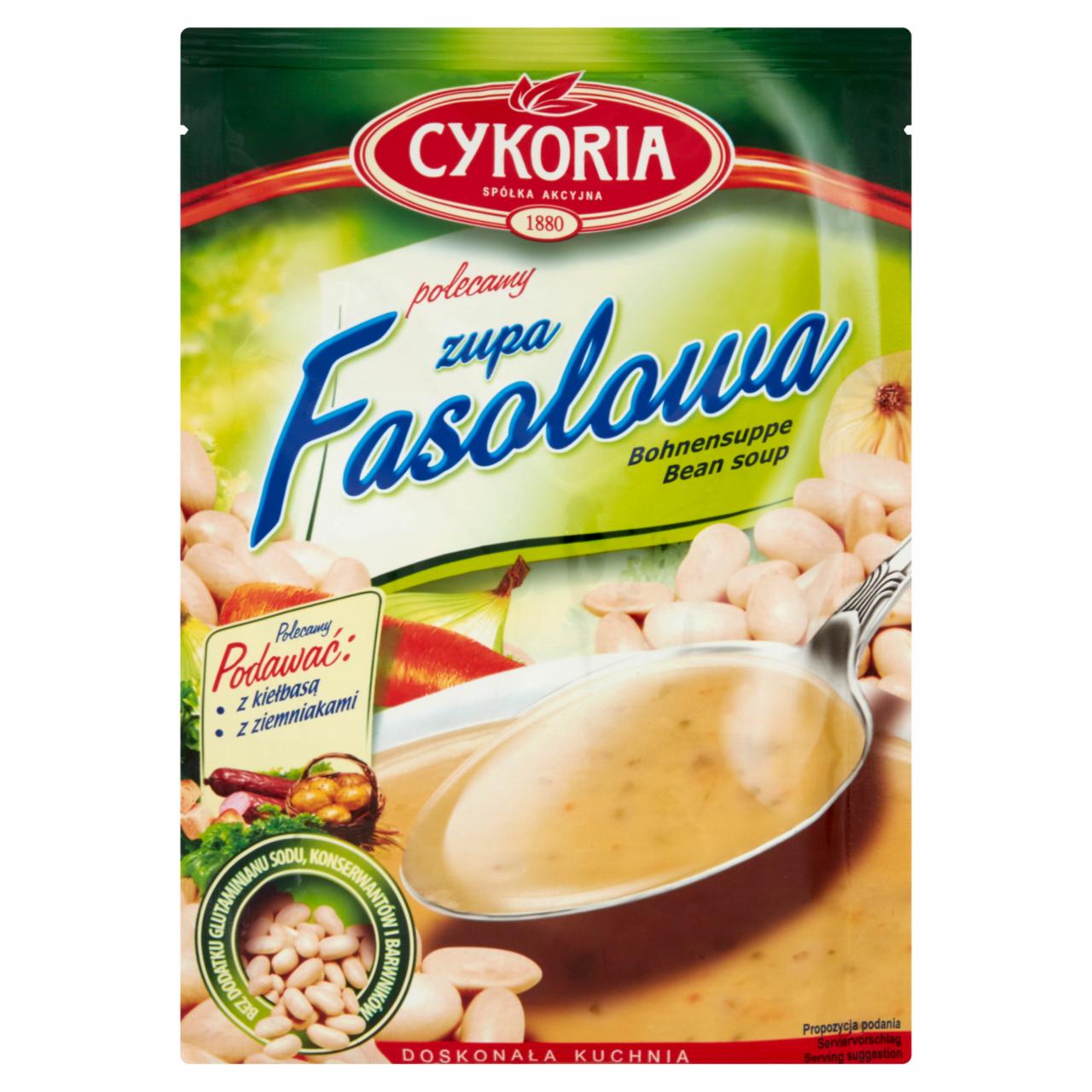 Zdjęcia - Zupa fasolowa Cykoria