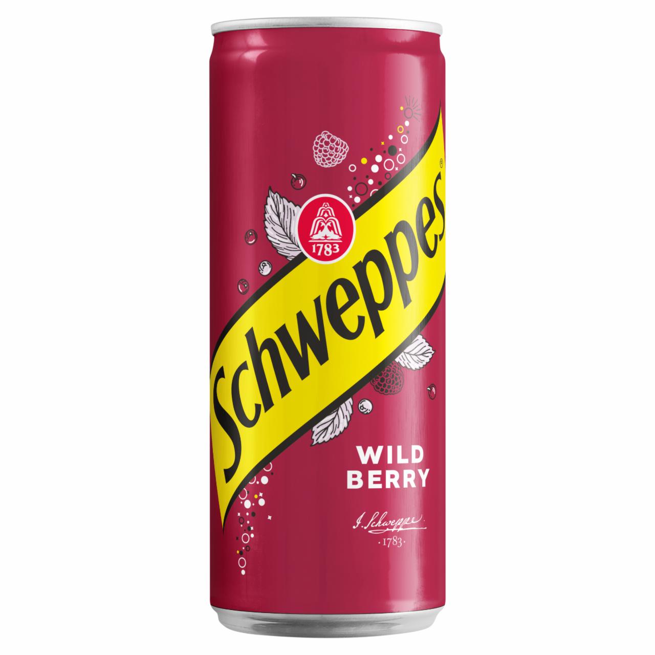 Zdjęcia - Schweppes Wild Berry Napój gazowany 330 ml