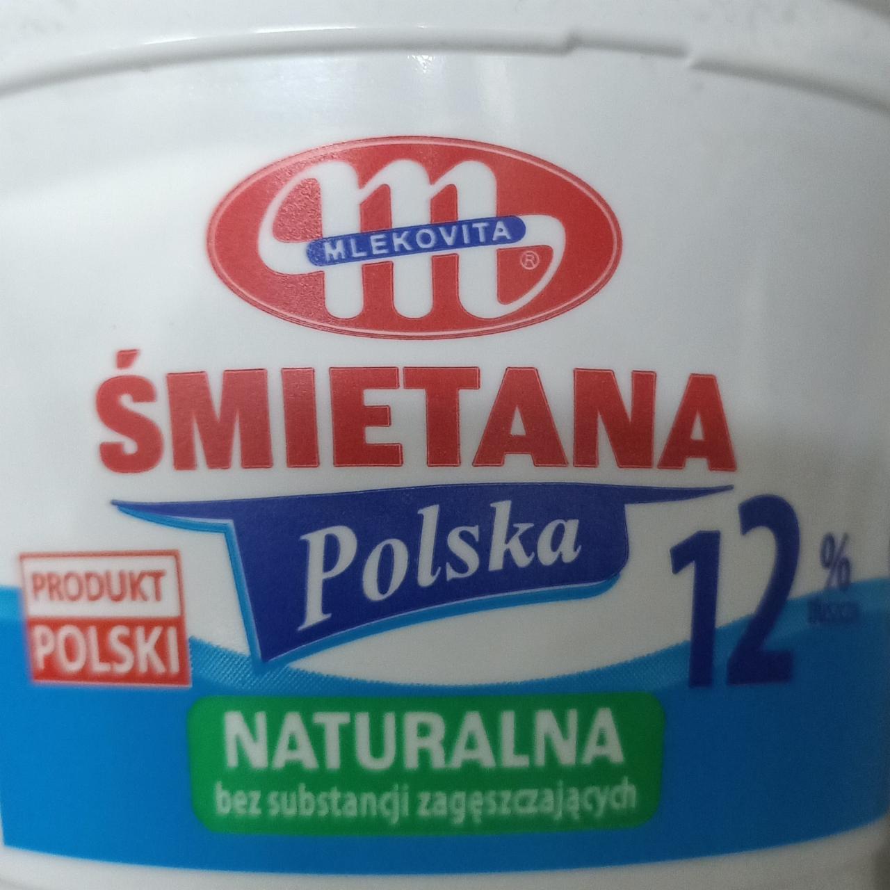 Zdjęcia - Śmietana Polska gęsta 12% Mlekovita