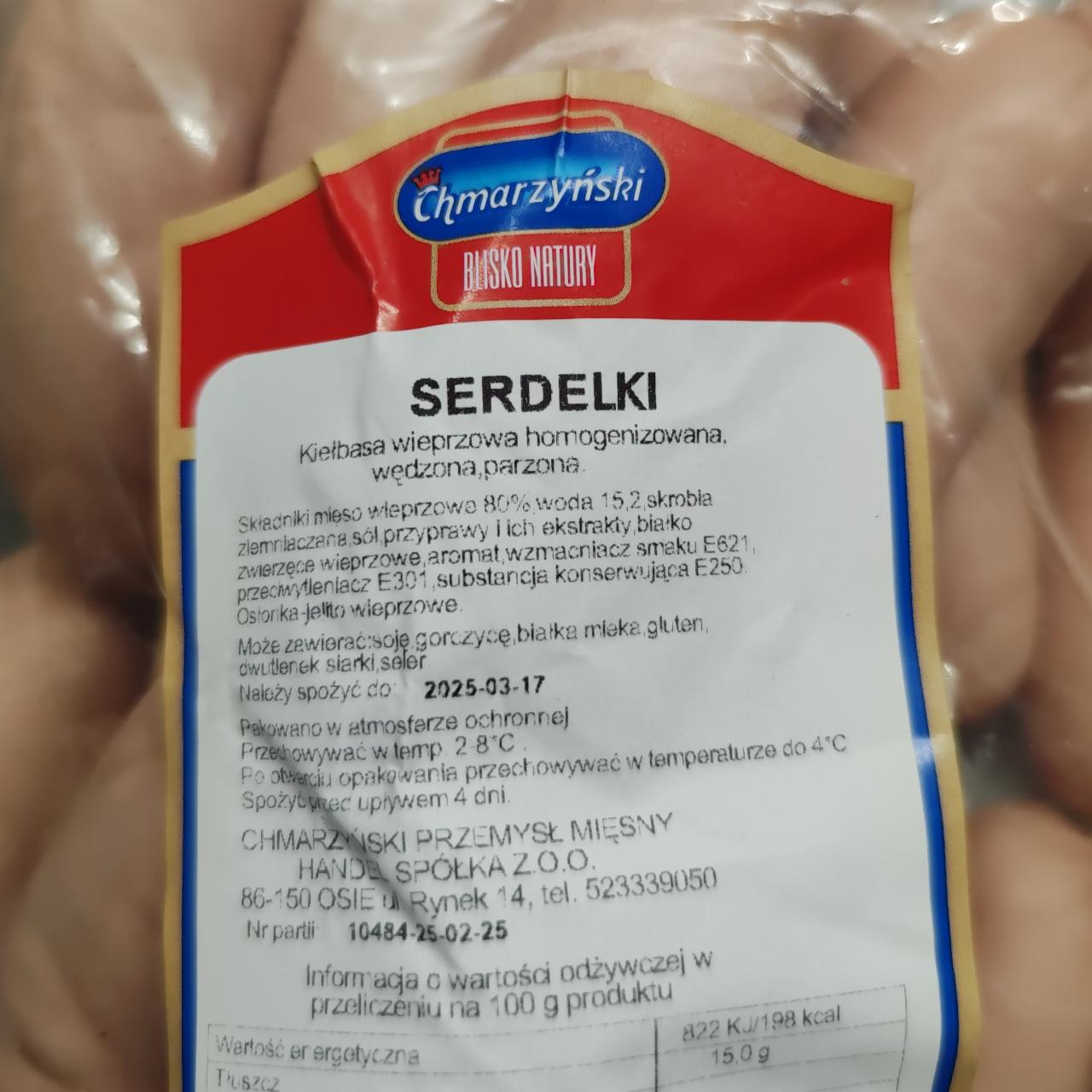 Zdjęcia - Serdelki Chmarzyński