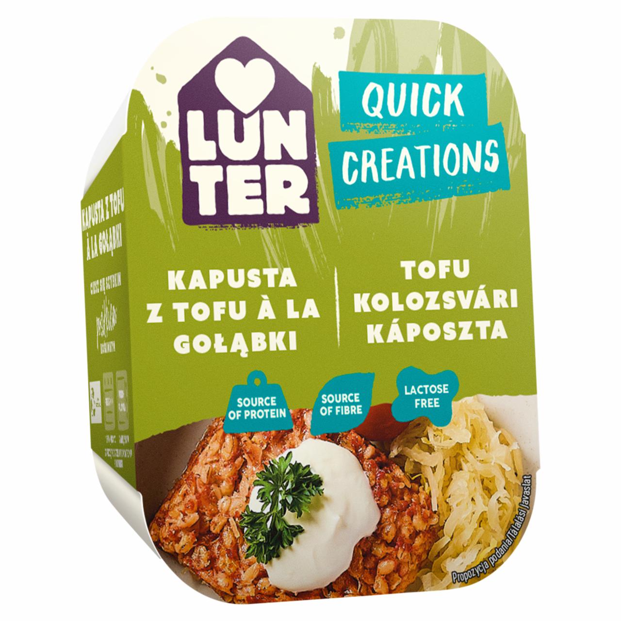 Zdjęcia - Lunter Kapusta z tofu à la gołąbki 190 g