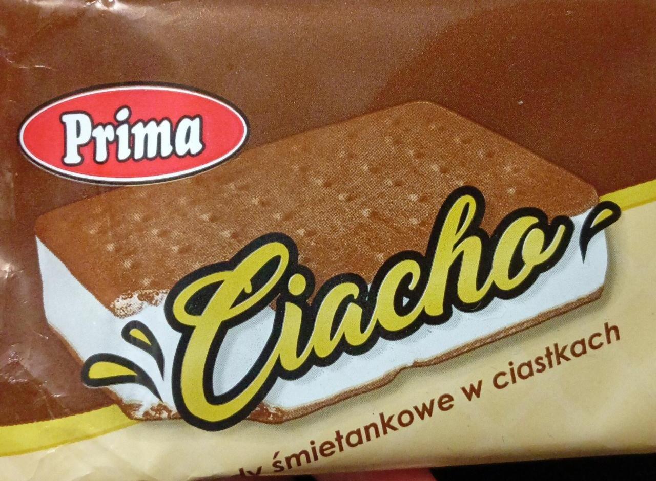 Zdjęcia - Ciacho lody śmietankowe w ciastkach Prima