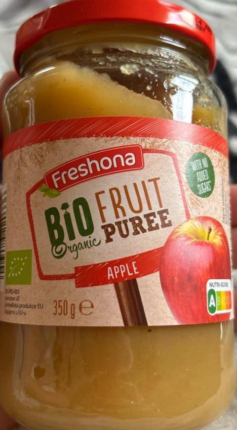 Zdjęcia - Bio Organic Fruit Purée Apple Freshona