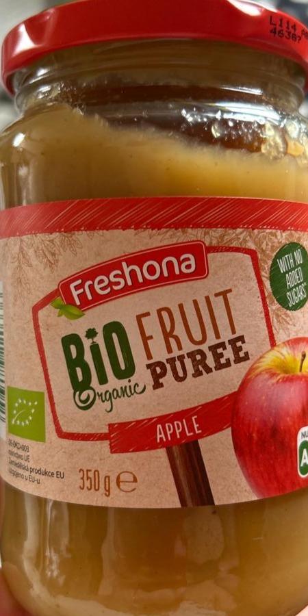 Zdjęcia - Bio Organic Fruit Purée Apple Freshona