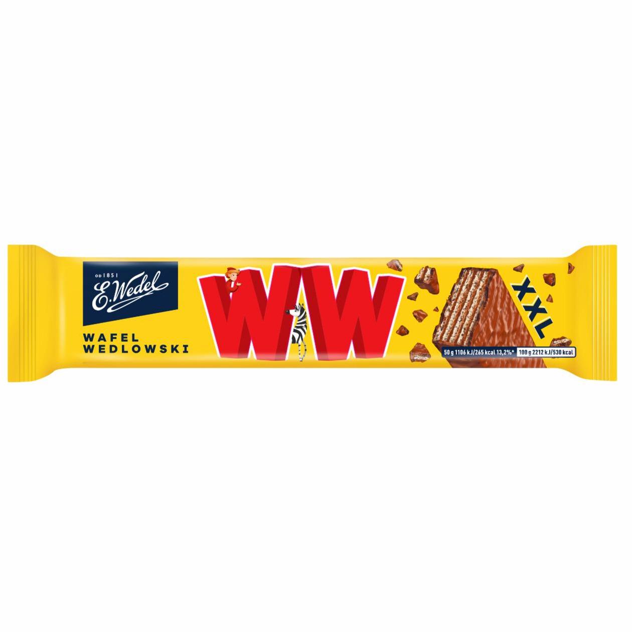 Zdjęcia - E. Wedel WW Wafel Wedlowski XXL 50 g