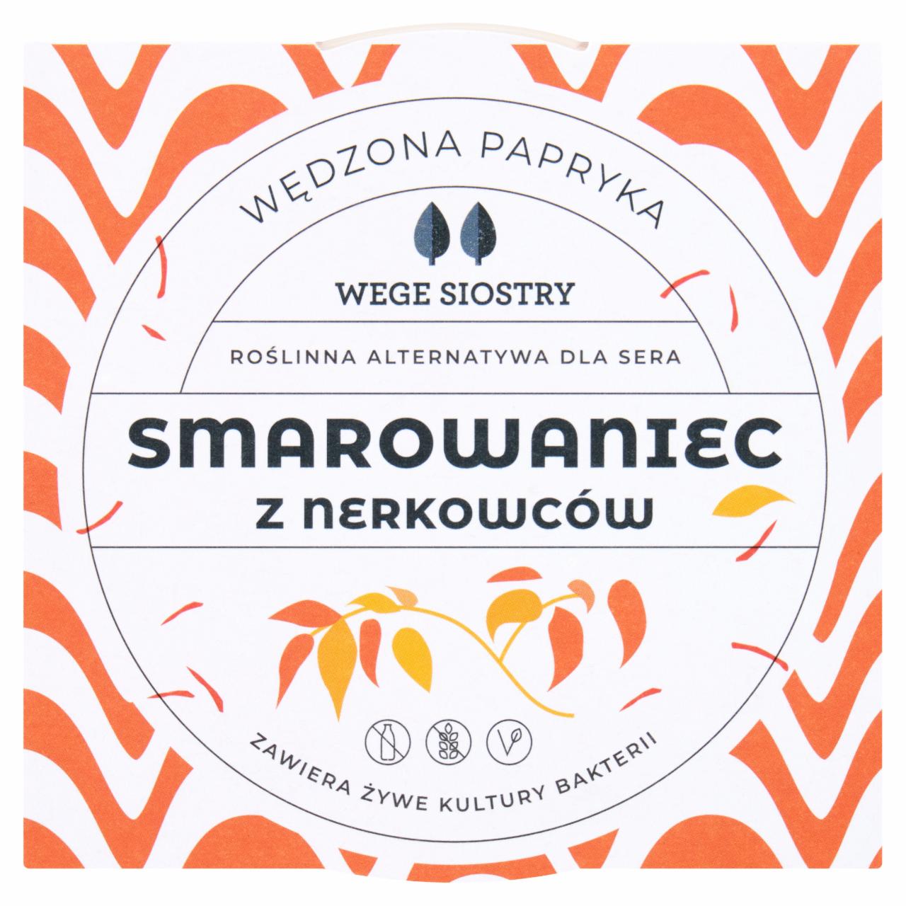Zdjęcia - Wege Siostry Smarowaniec z nerkowców wędzona papryka 150 g