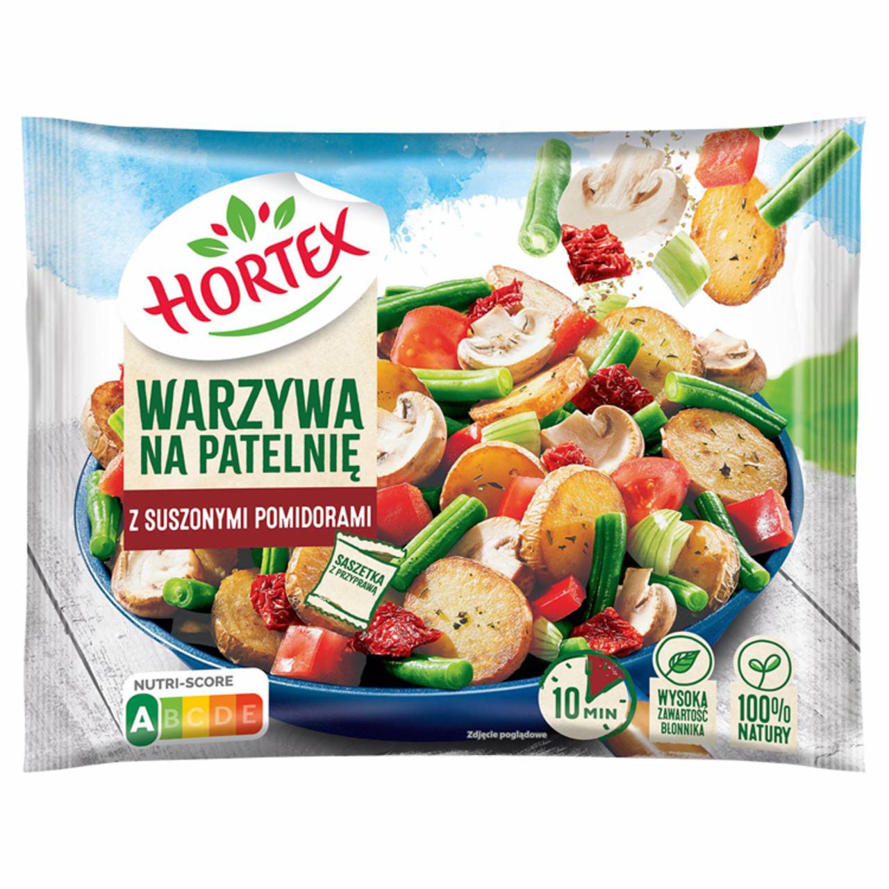 Zdjęcia - Hortex Warzywa na patelnię z suszonymi pomidorami 400 g