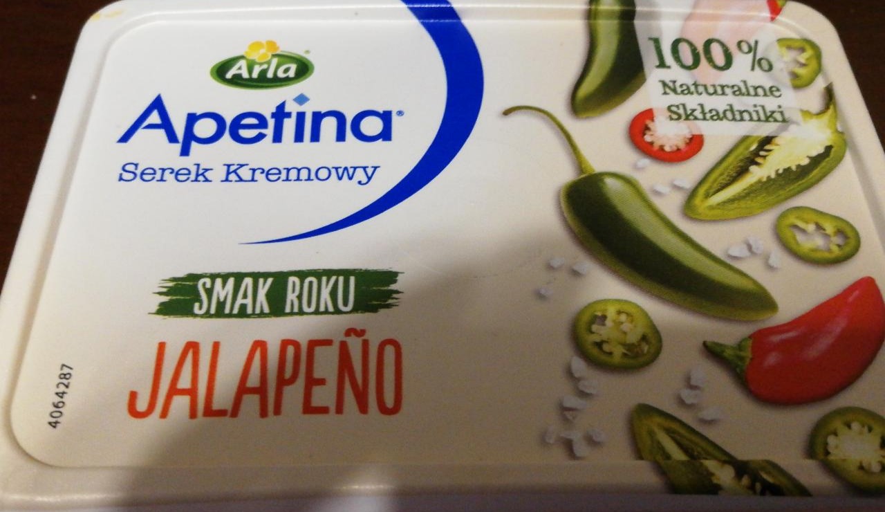 Zdjęcia - Arla Apetina Smak Roku Serek kremowy z jalapeño 125 g