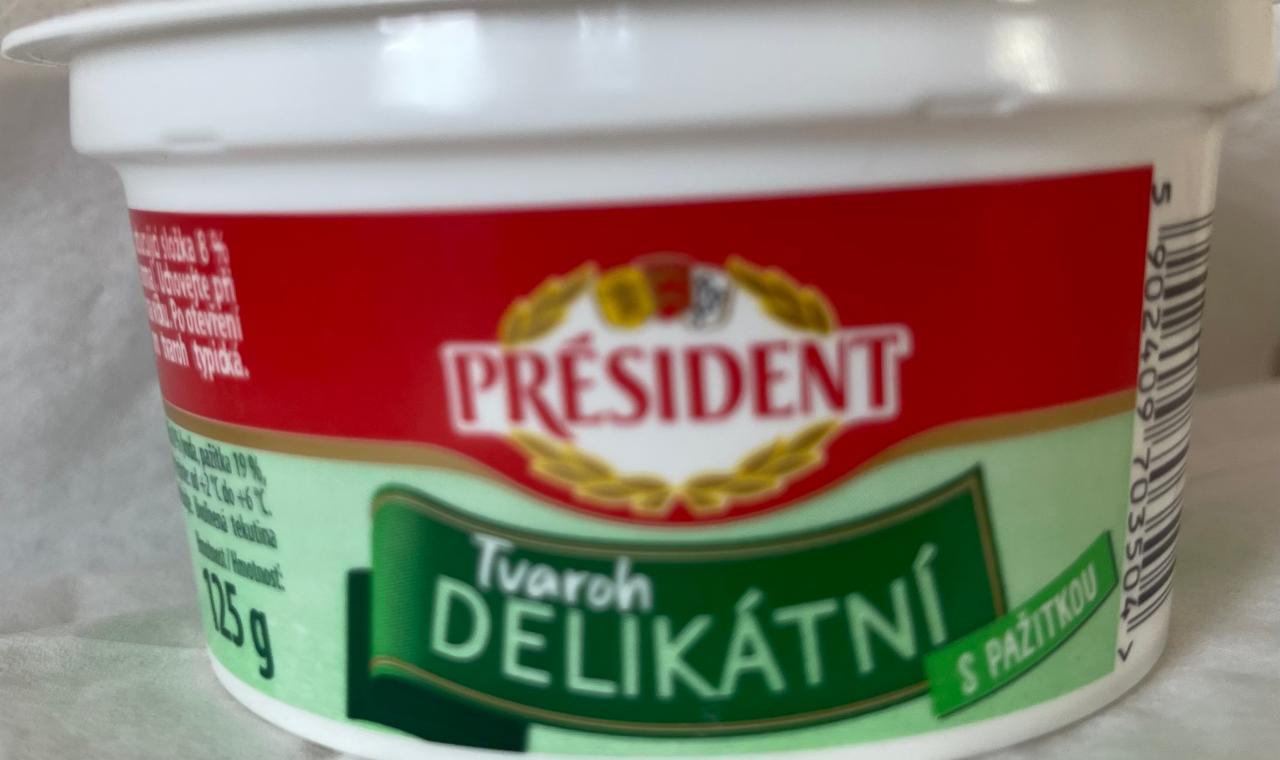 Zdjęcia - Twaróg delikatny ze szczypiorkiem Président