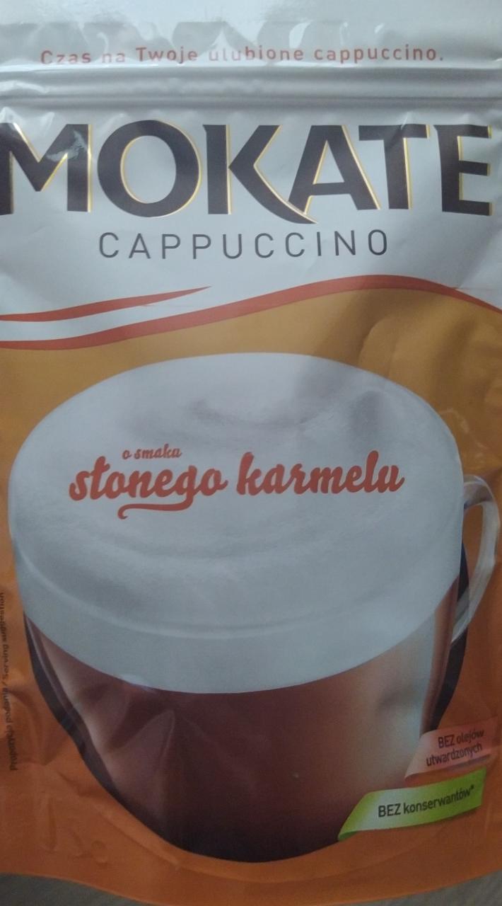 Zdjęcia - Mokate Cappuccino smak słony karmel 110 g