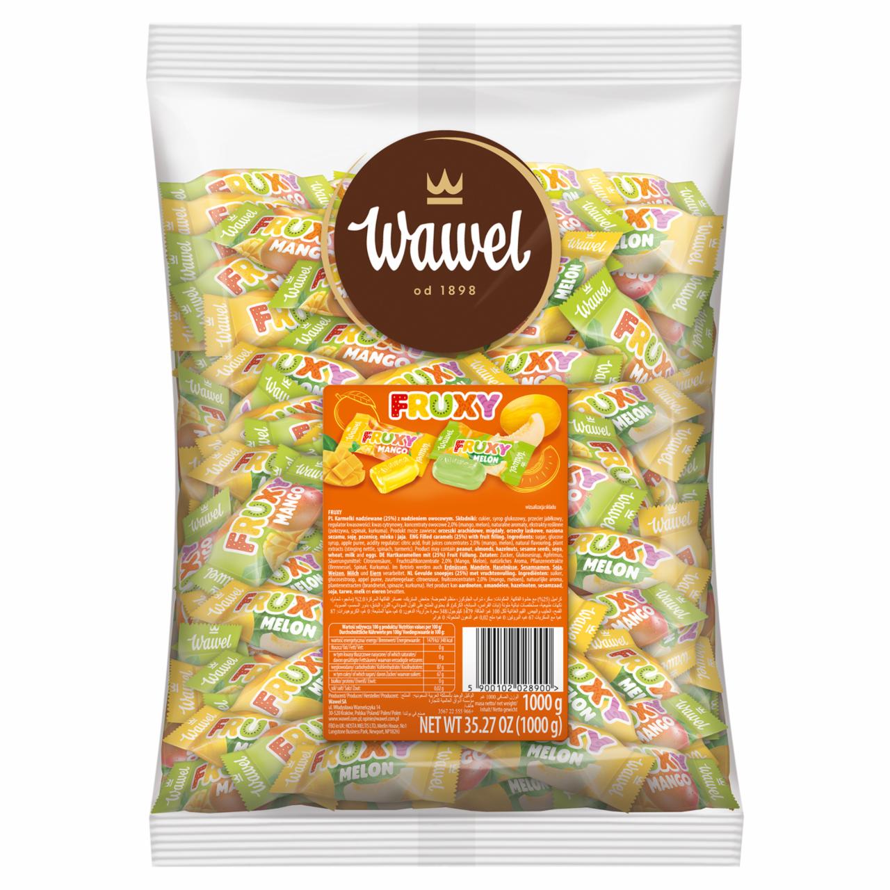 Zdjęcia - Wawel Fruxy Karmelki nadziewane 1000 g