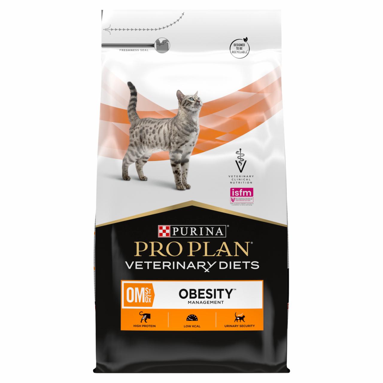 Zdjęcia - PRO PLAN Veterinary Diets Feline OM St/Ox Obesity Management Karma sucha dla kota 5 kg