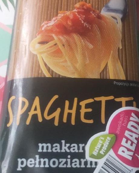 Zdjęcia - Spaghetti makaron pełnoziarnisty Carrefour Extra