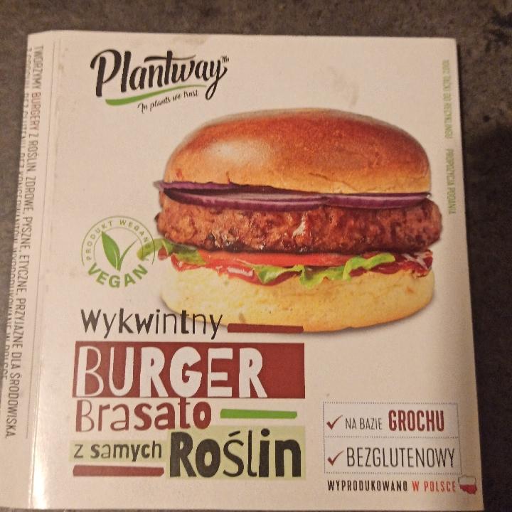 Zdjęcia - Wykwintny burger brasato z samych roślin Plantway