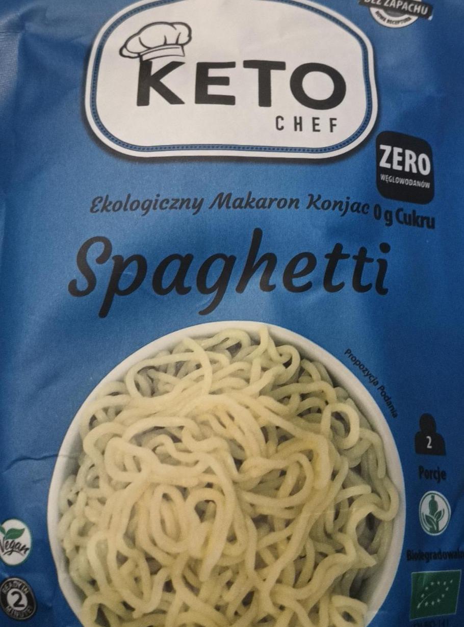 Zdjęcia - Ekologiczny makaron konjac spaghetti Keto chef