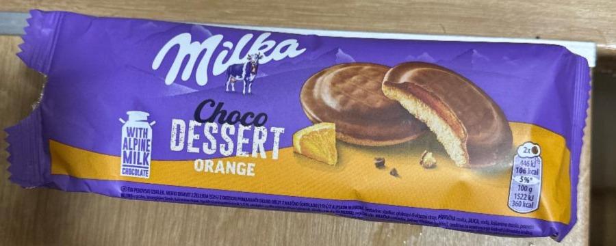 Zdjęcia - Milka Choco Jaffa Biszkopty z galaretką o smaku pomarańczowym oblewane czekoladą mleczną 147 g
