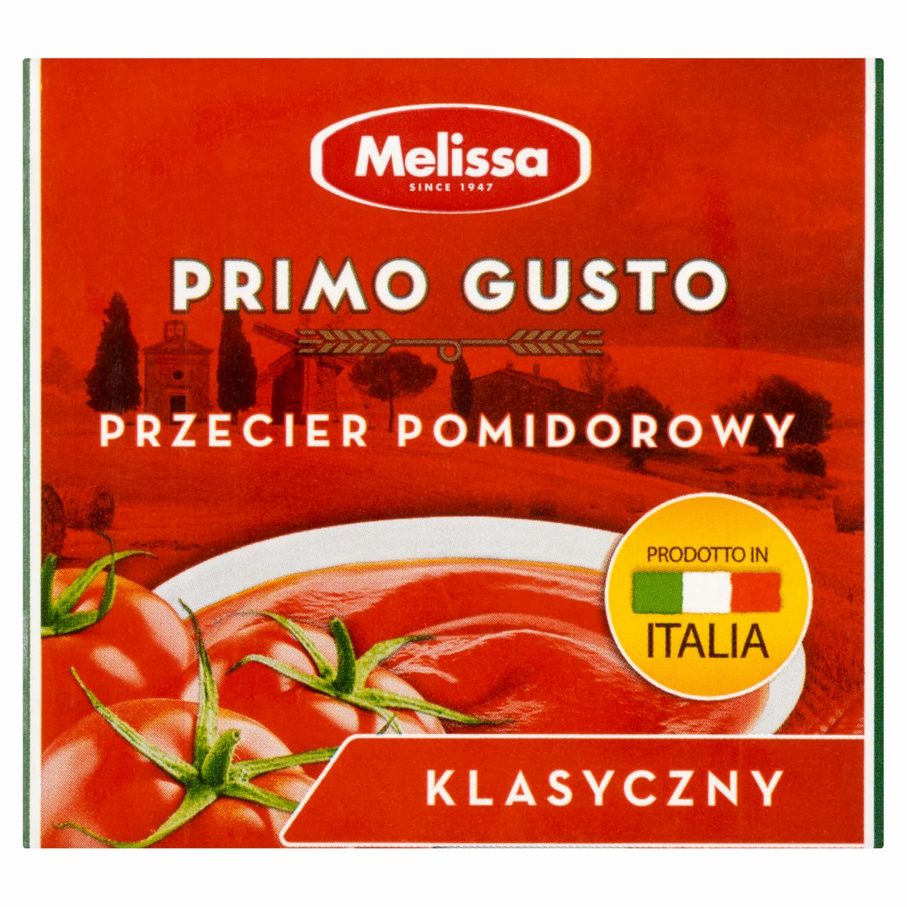 Zdjęcia - Melissa Primo Gusto Przecier pomidorowy klasyczny 500 g