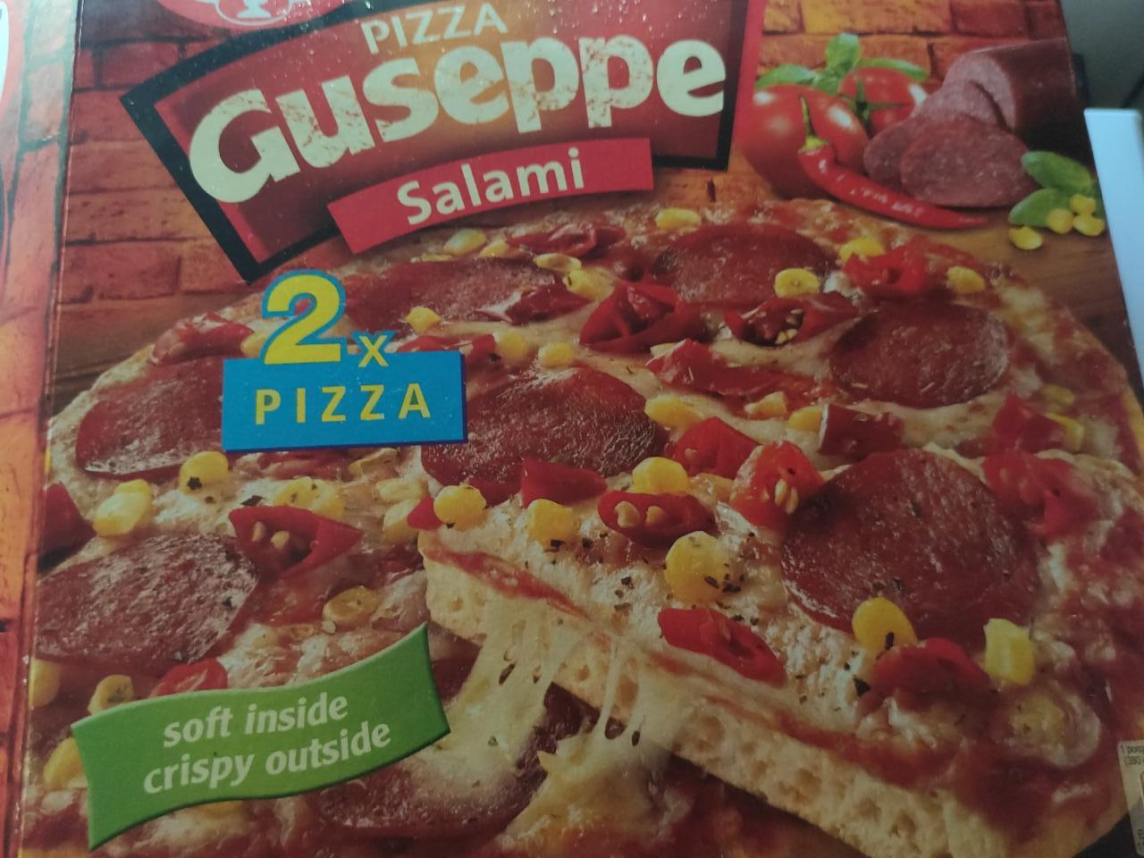 Zdjęcia - Dr. Oetker Guseppe Pizza salami 760 g (2 x 380 g)