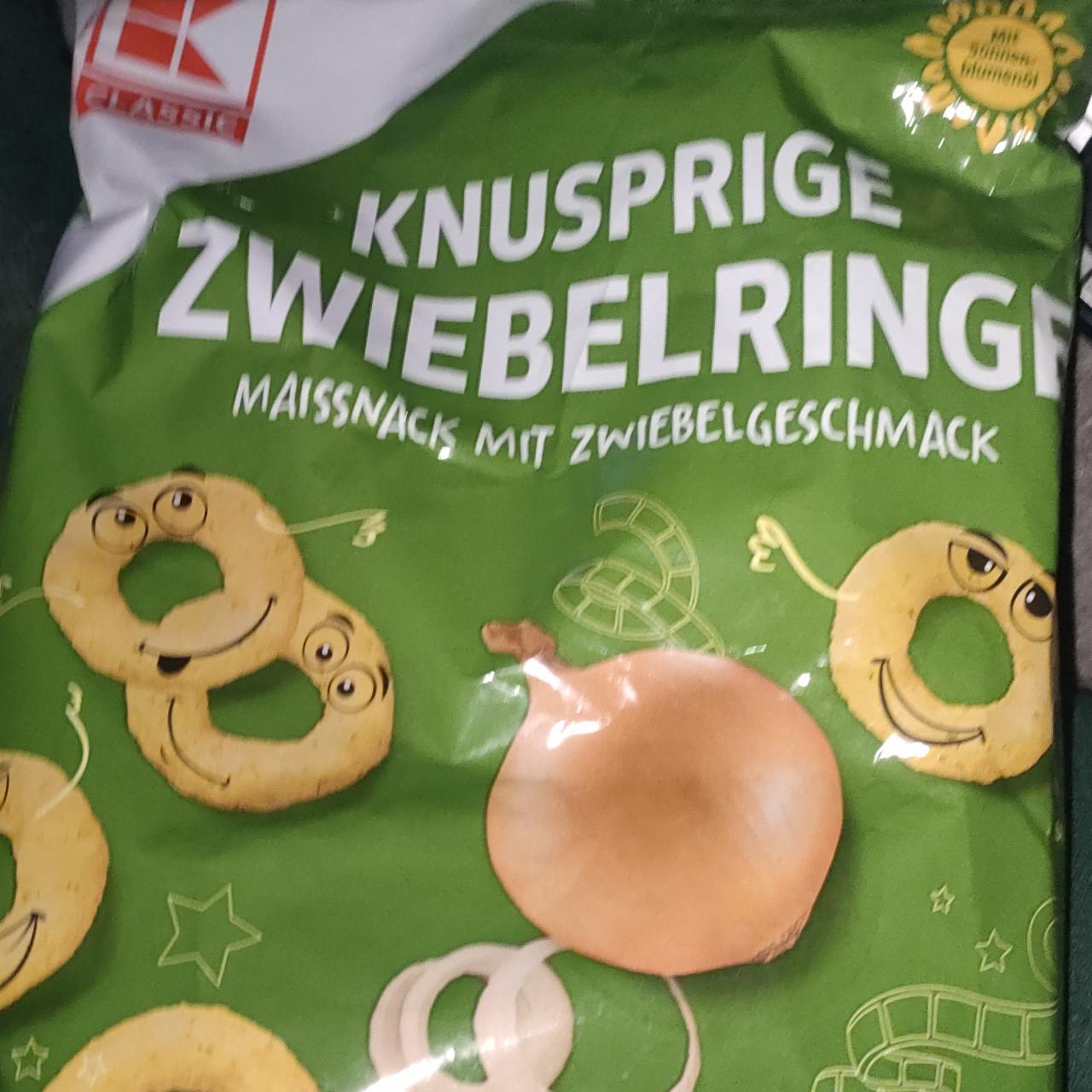 Zdjęcia - Chrupki knusprige zwiebelringe Kaufland