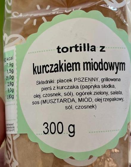 Zdjęcia - Ttortilla z kurczakiem miodowym Ślimak
