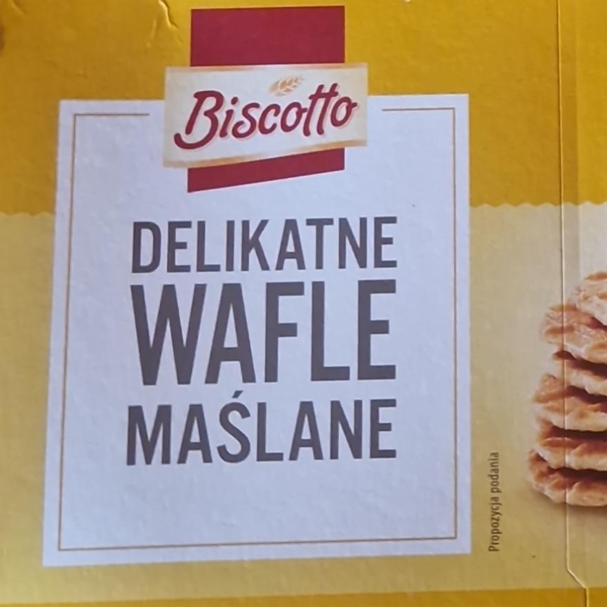 Zdjęcia - Delikatne wafle maślane Biscotto