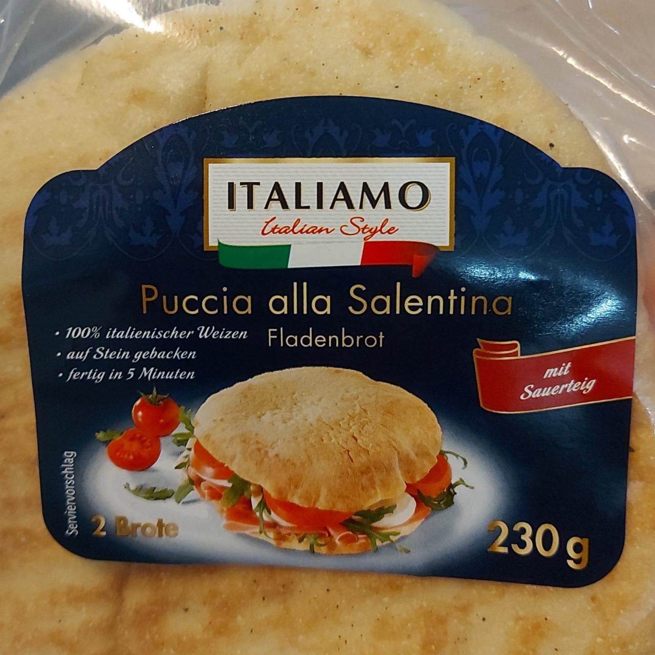 Zdjęcia - Puccia alla Salentina flatbread Italiamo