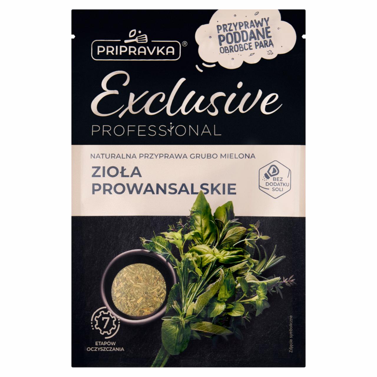 Zdjęcia - Pripravka Exclusive Professional Naturalna przyprawa grubo mielona zioła prowansalskie 30 g