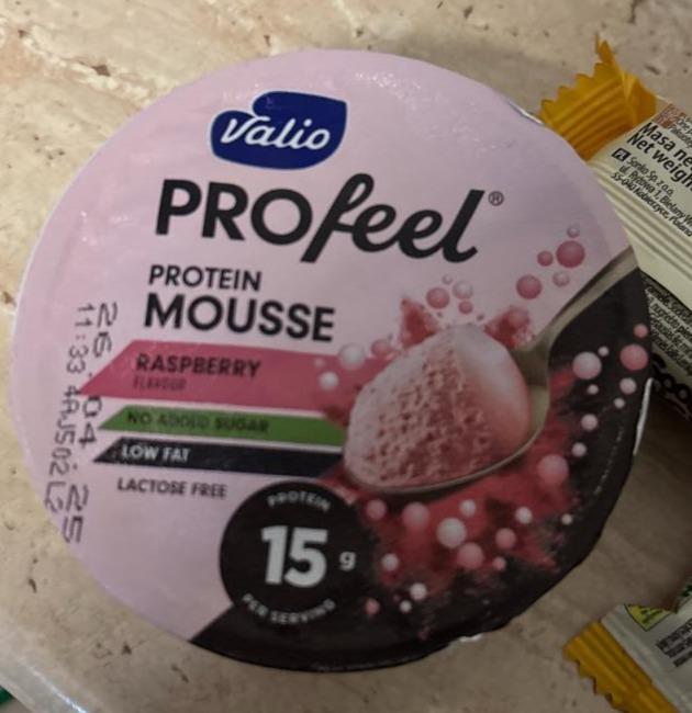 Zdjęcia - Protein mouse rasberry Valio