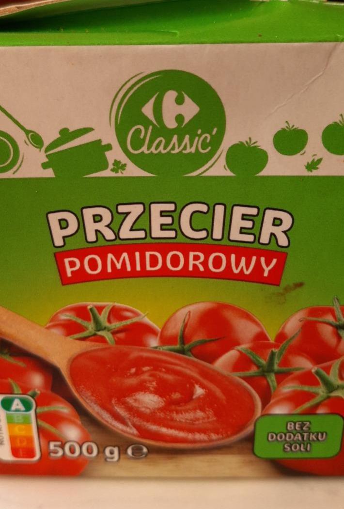 Zdjęcia - Przecier pomidorowy bez dodatku soli Carrefour Classic