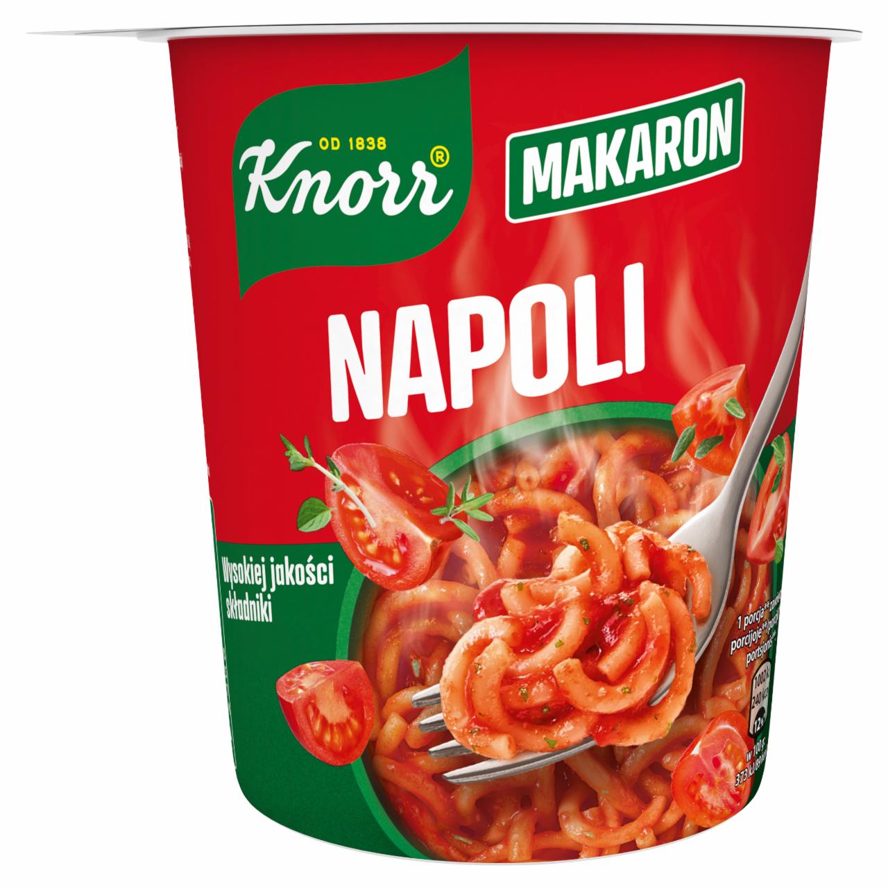 Zdjęcia - Knorr Makaron napoli 69 g