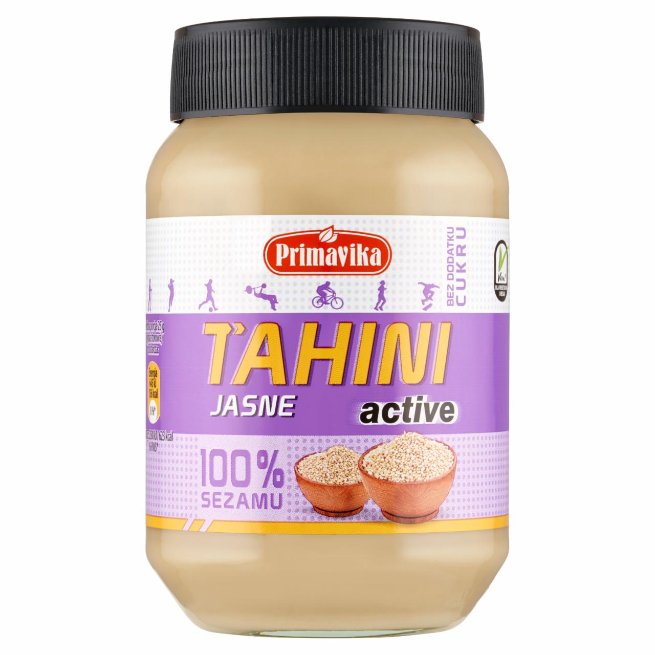 Zdjęcia - Primavika Active Tahini jasne 460 g
